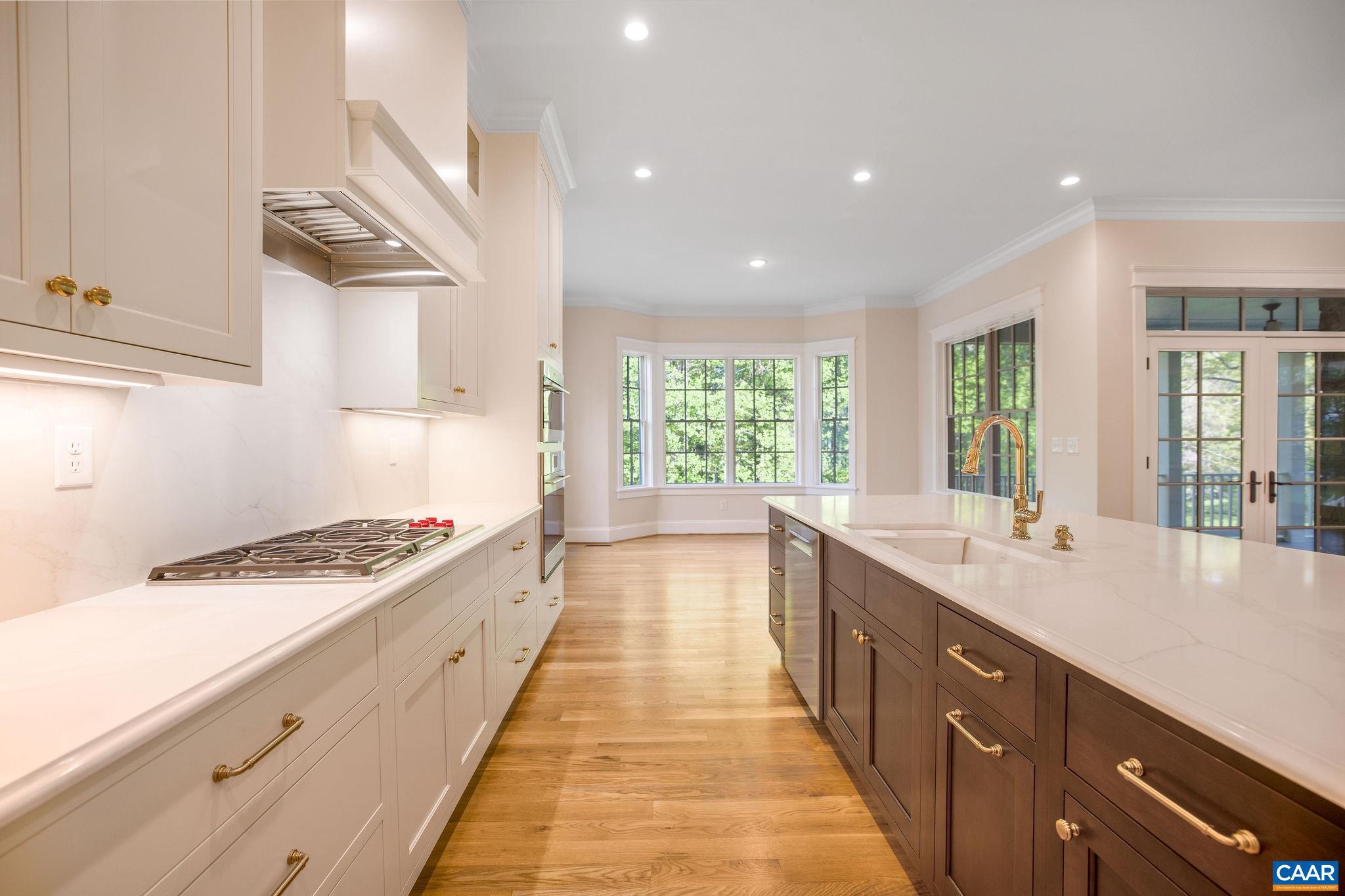 3.12 Acres Tbb Garth Road Charlottesville, VA 22901 - Photo 14 of 52 a large kitchen with stainless steel appliances granite countertop a lot of counter space and wooden floors
