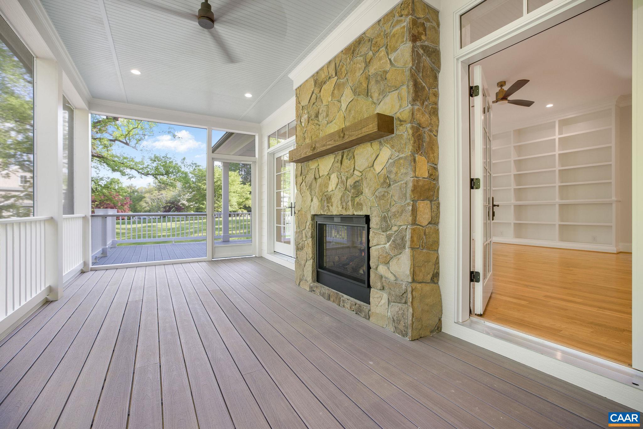 3.12 Acres Tbb Garth Road Charlottesville, VA 22901 - Photo 21 of 52 wooden floor in an empty room with a window