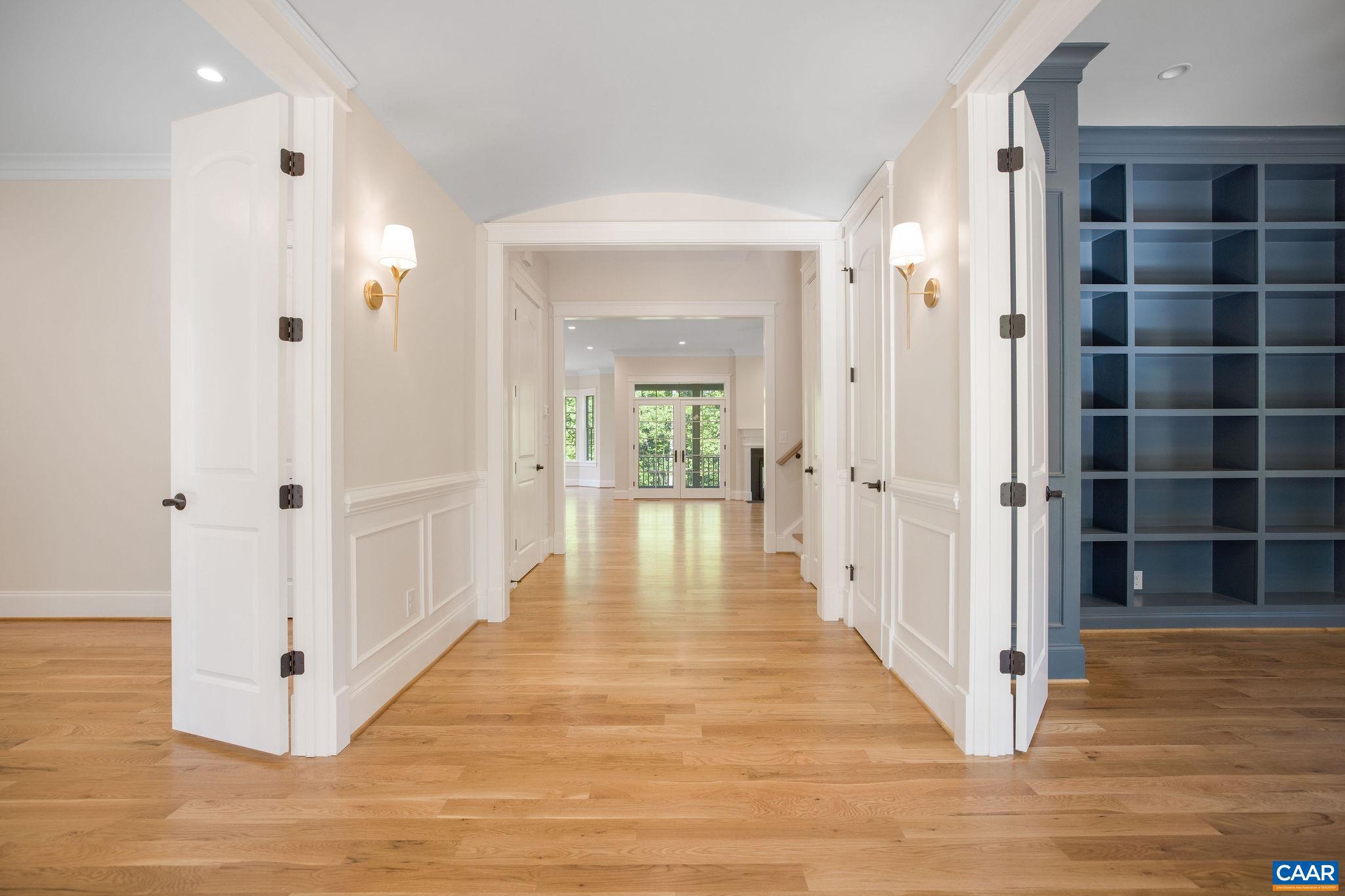 3.12 Acres Tbb Garth Road Charlottesville, VA 22901 - Photo 7 of 52 a view of a hallway with wooden floor and closet