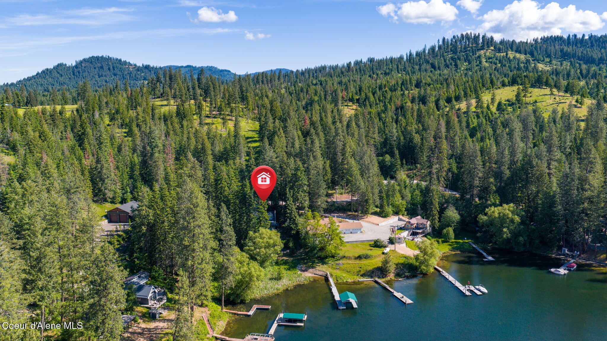 19503 East Hayden Lake Road Hayden, ID 83835 - Photo 69 of 72 Ariel Views