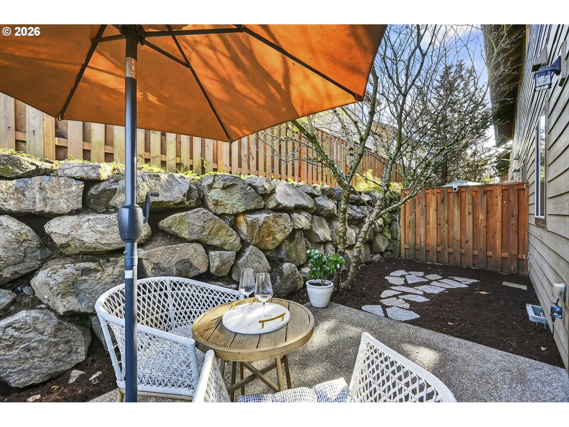 2064 Northwest Village Circle, Unit 44 Portland, OR 97229 - Photo 31 of 45 a view of outdoor space yard and patio