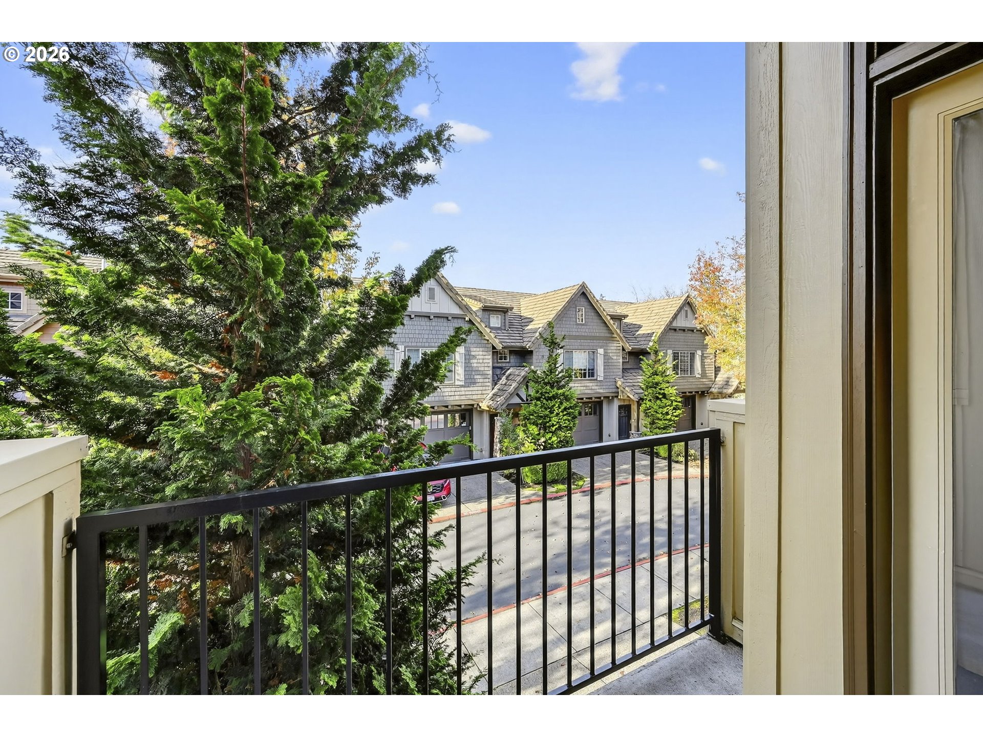 2064 Northwest Village Circle, Unit 44 Portland, OR 97229 - Photo 10 of 45 a view of a balcony