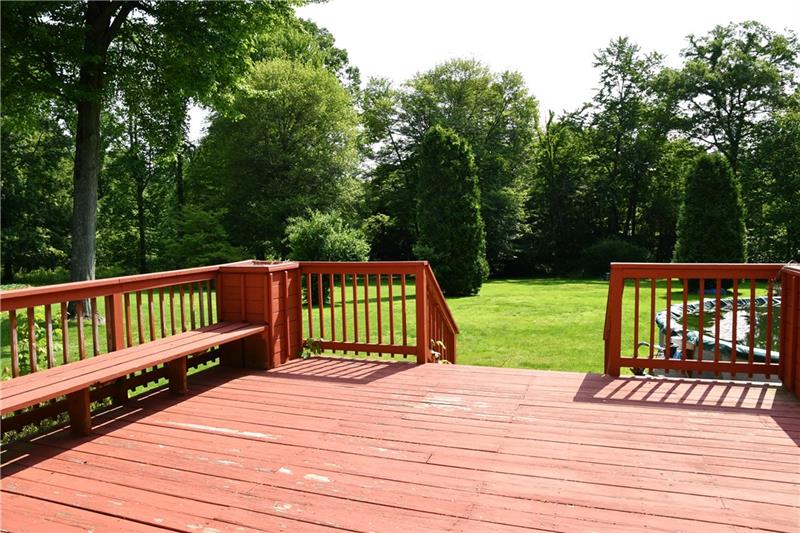 170 Carrier Road Transfer, PA 16154 - Photo 3 of 19 Spacious deck off dining room with built in seating and flower boxes
