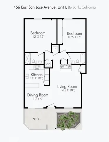 $600,000 | 456 East San Jose Avenue, Unit L, Burbank, CA 91501