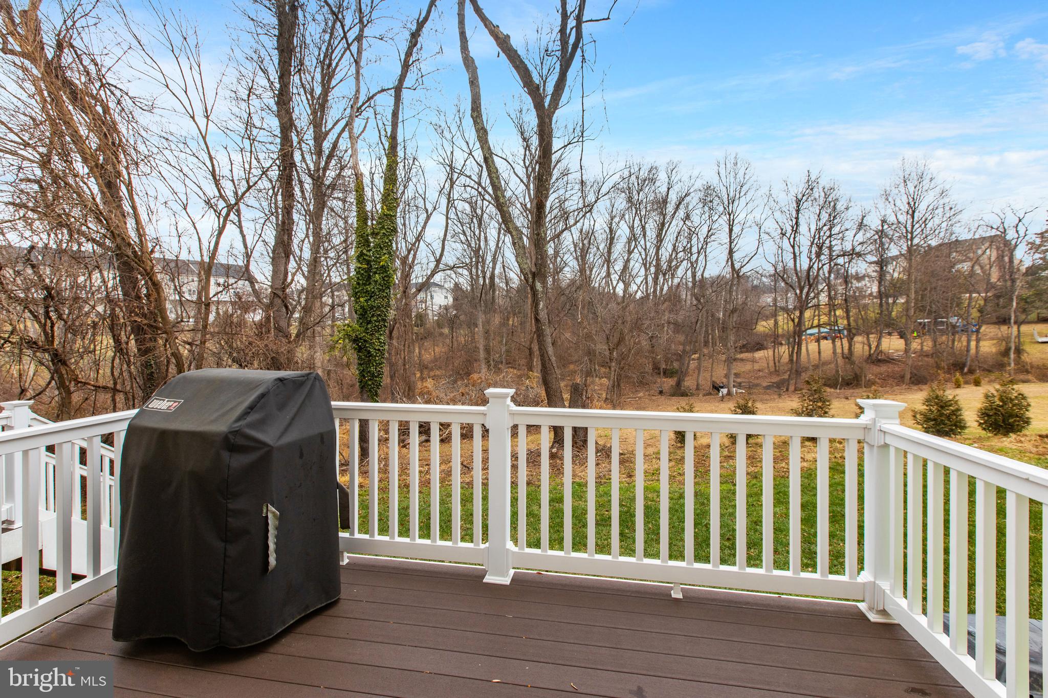 605 Buggy Ride Road Bel Air, MD 21015 - Photo 27 of 55 Composite deck overlooking backyard