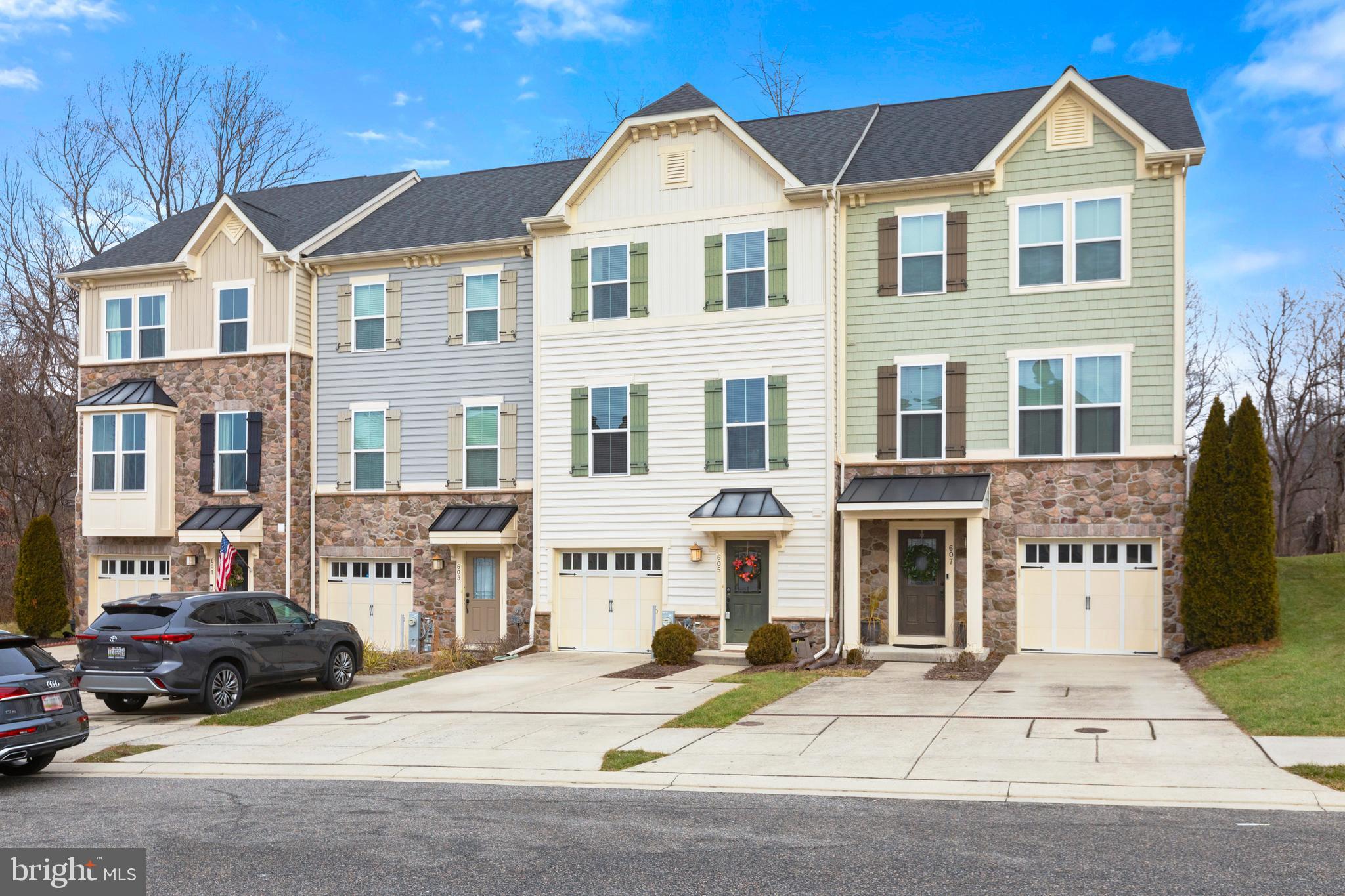 605 Buggy Ride Road Bel Air, MD 21015 - Photo 3 of 55 1-car front load garage with 2-car driveway