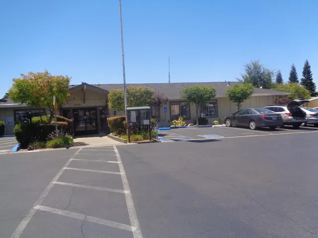 a view of the street