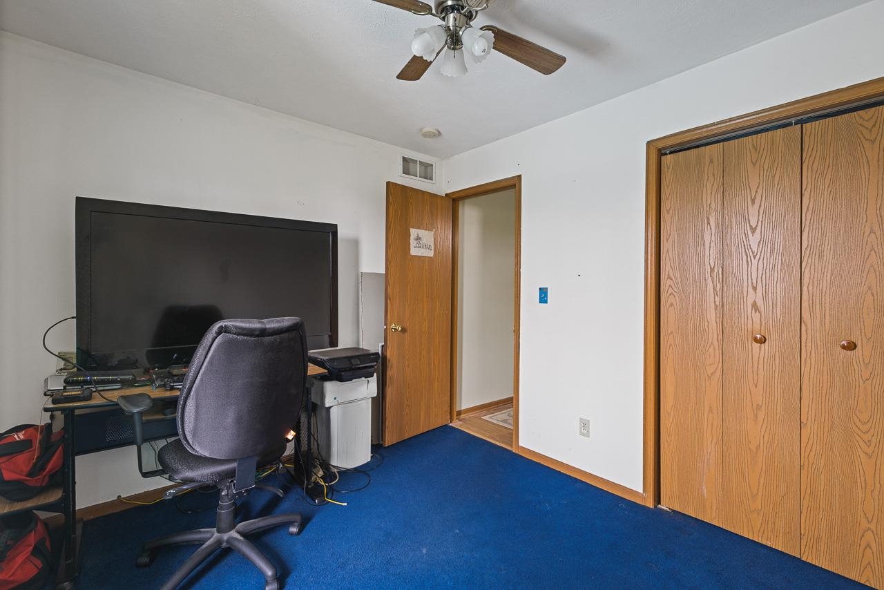 175 Harvest Moon Trail Capron, IL 61012 - Photo 17 of 27 a view of workspace with wooden floor and windows