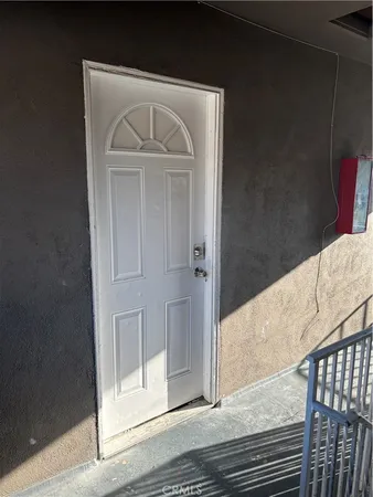 a view of front door door
