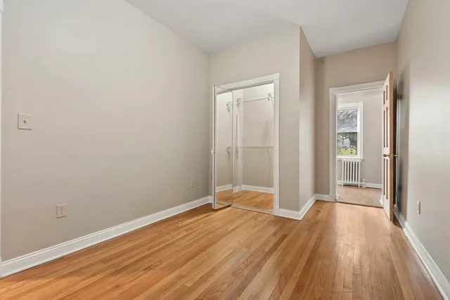 wooden floor in a empty room