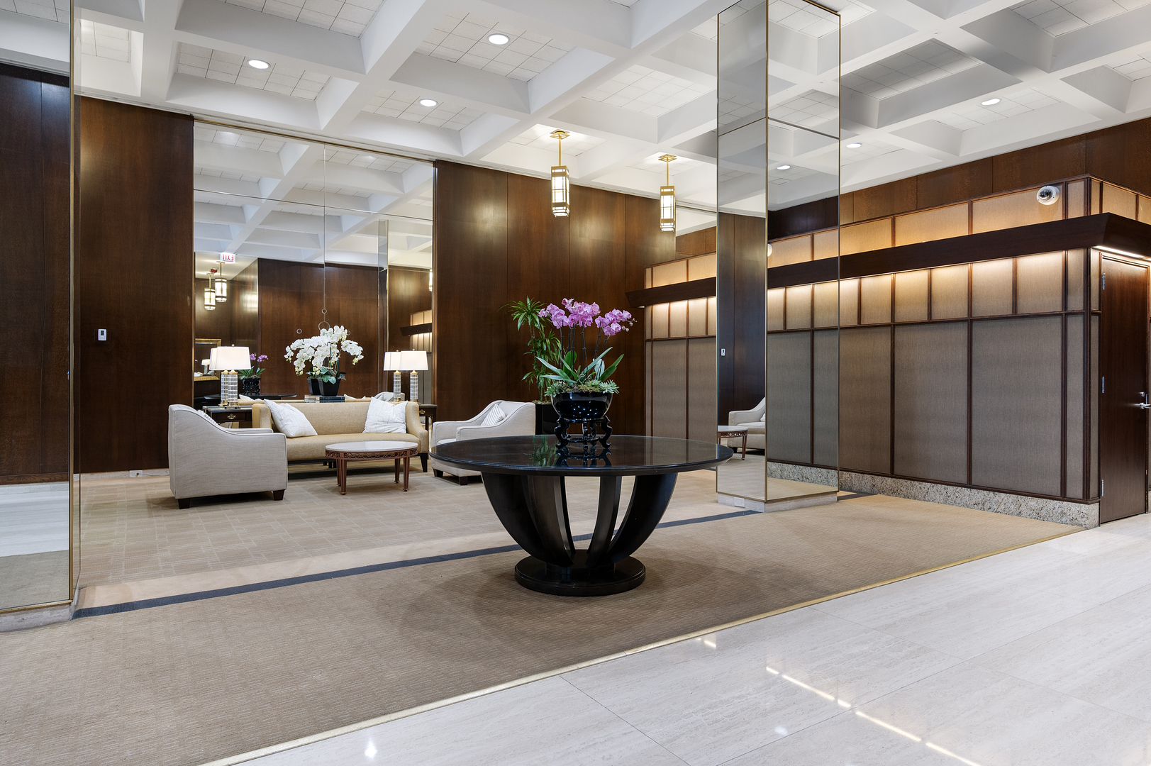 1325 North State Parkway, Unit 16B Chicago, IL 60610 - Photo 3 of 35 a living room with furniture and a potted plant