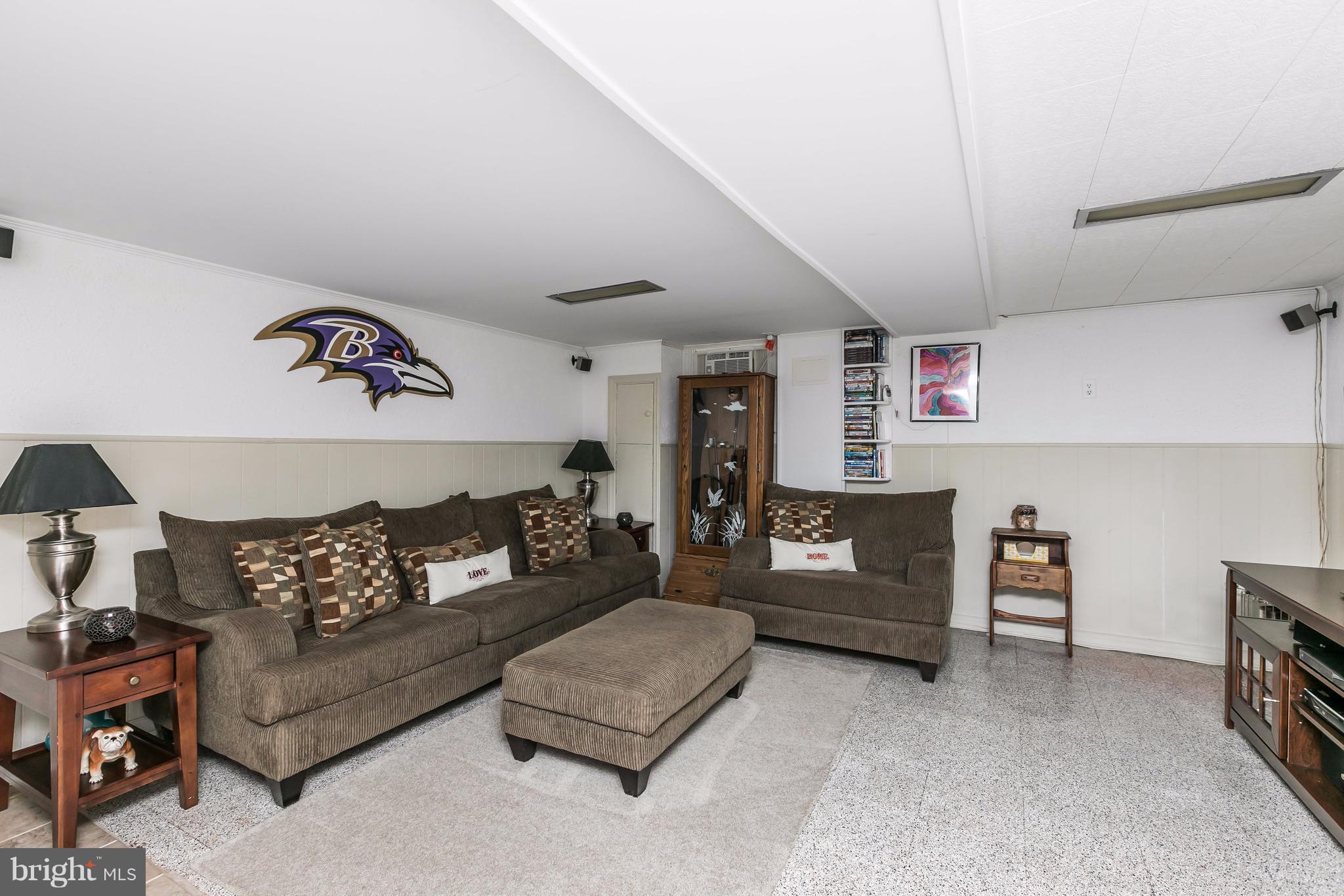 226 Arden Road West Baltimore, MD 21225 - Photo 22 of 29 Family Room in finished basement