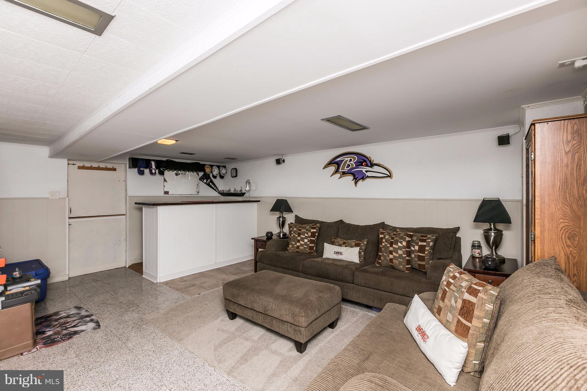 226 Arden Road West Baltimore, MD 21225 - Photo 24 of 29 Family Room in finished basement