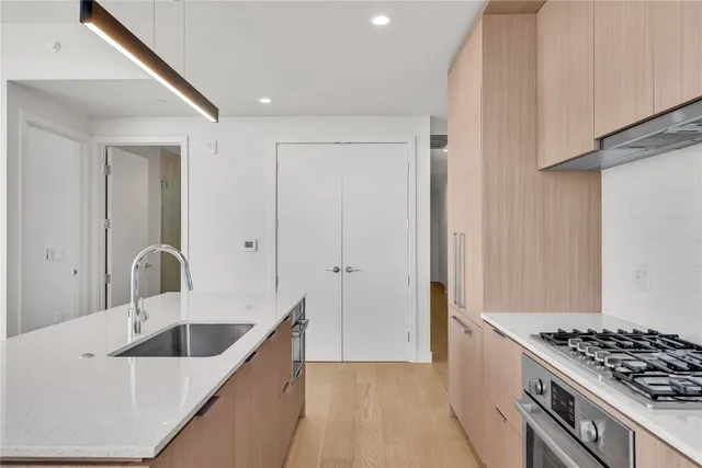 a view of a city from a window