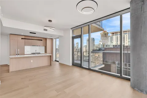 a view of an empty room with window