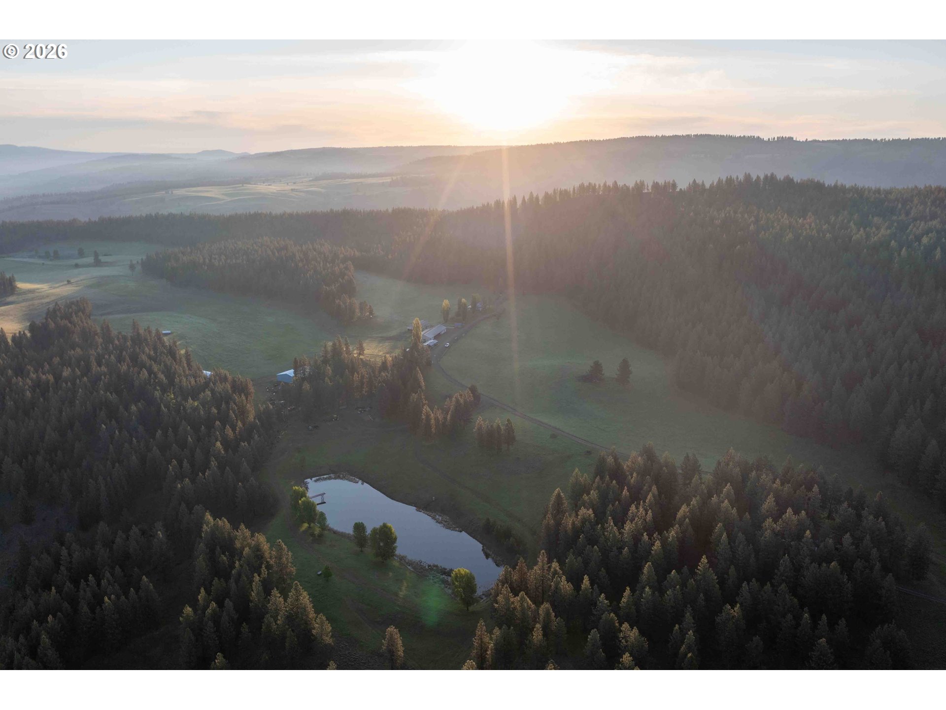 83584 Troy Road Wallowa, OR 97885 - Photo 9 of 48 a view of a lake in middle of the town