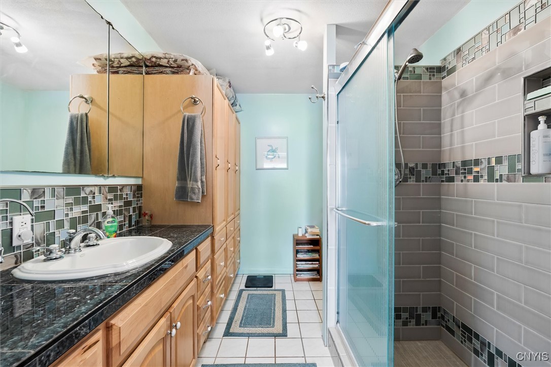 2336 Turner Road Cato, NY 13166 - Photo 17 of 44 updated bath with all new fixtures--tiled shower -