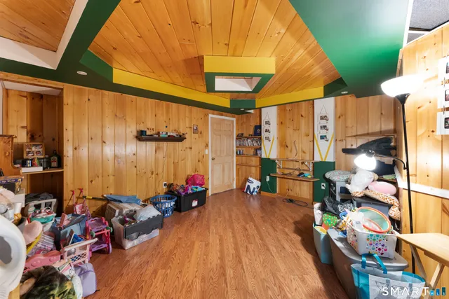 a view of a roof deck