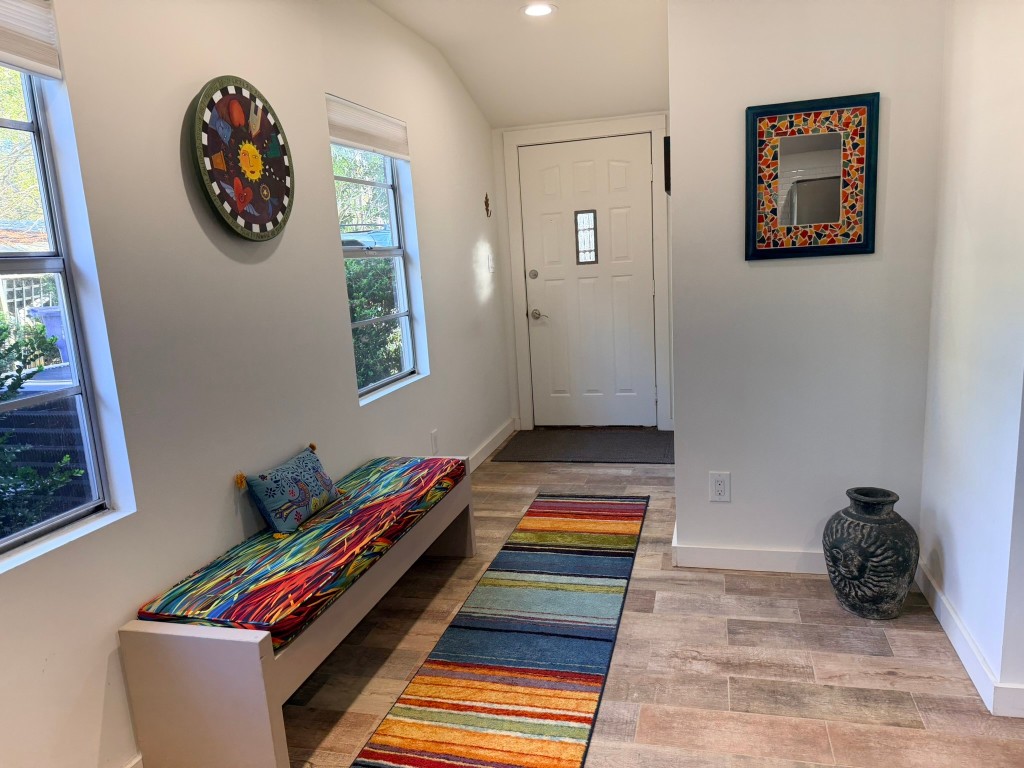 251 County Road Goodrich, TX 77335 - Photo 7 of 50 a room with gym equipment and wooden floor