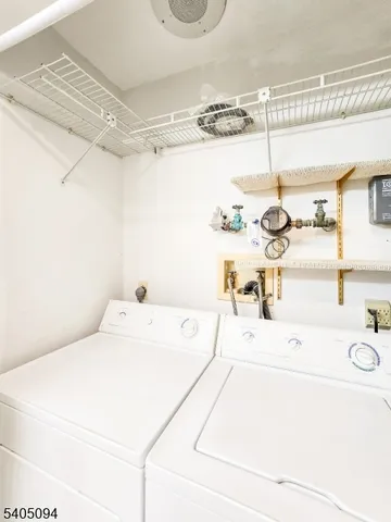 a room with a bed and with view of bathroom