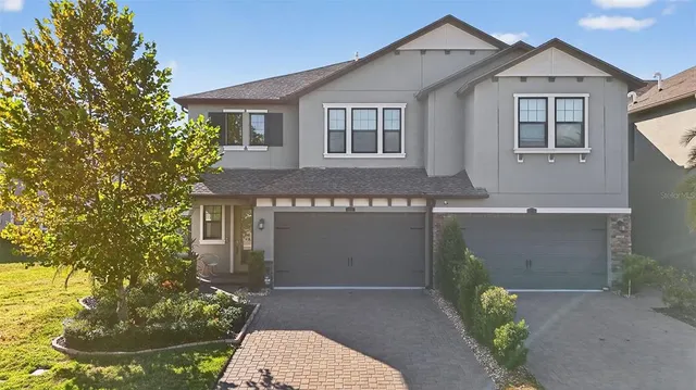 a view of fountain in a city