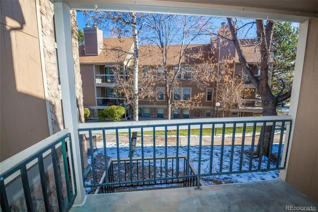 a view of staircase with a outdoor space