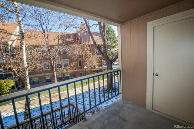 a view of staircase with large window