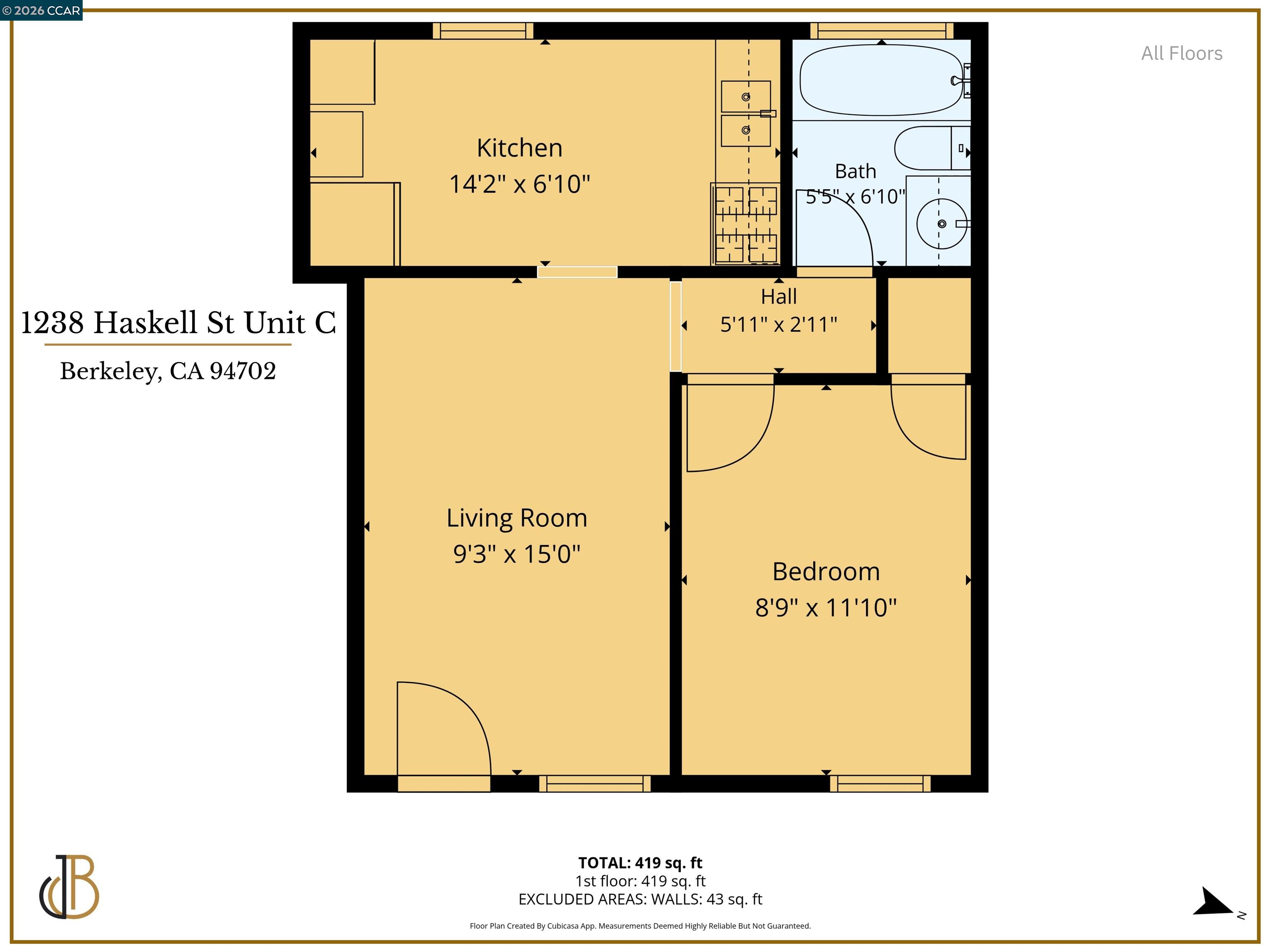 1238 Haskell Street Berkeley, CA 94702 - Photo 30 of 31