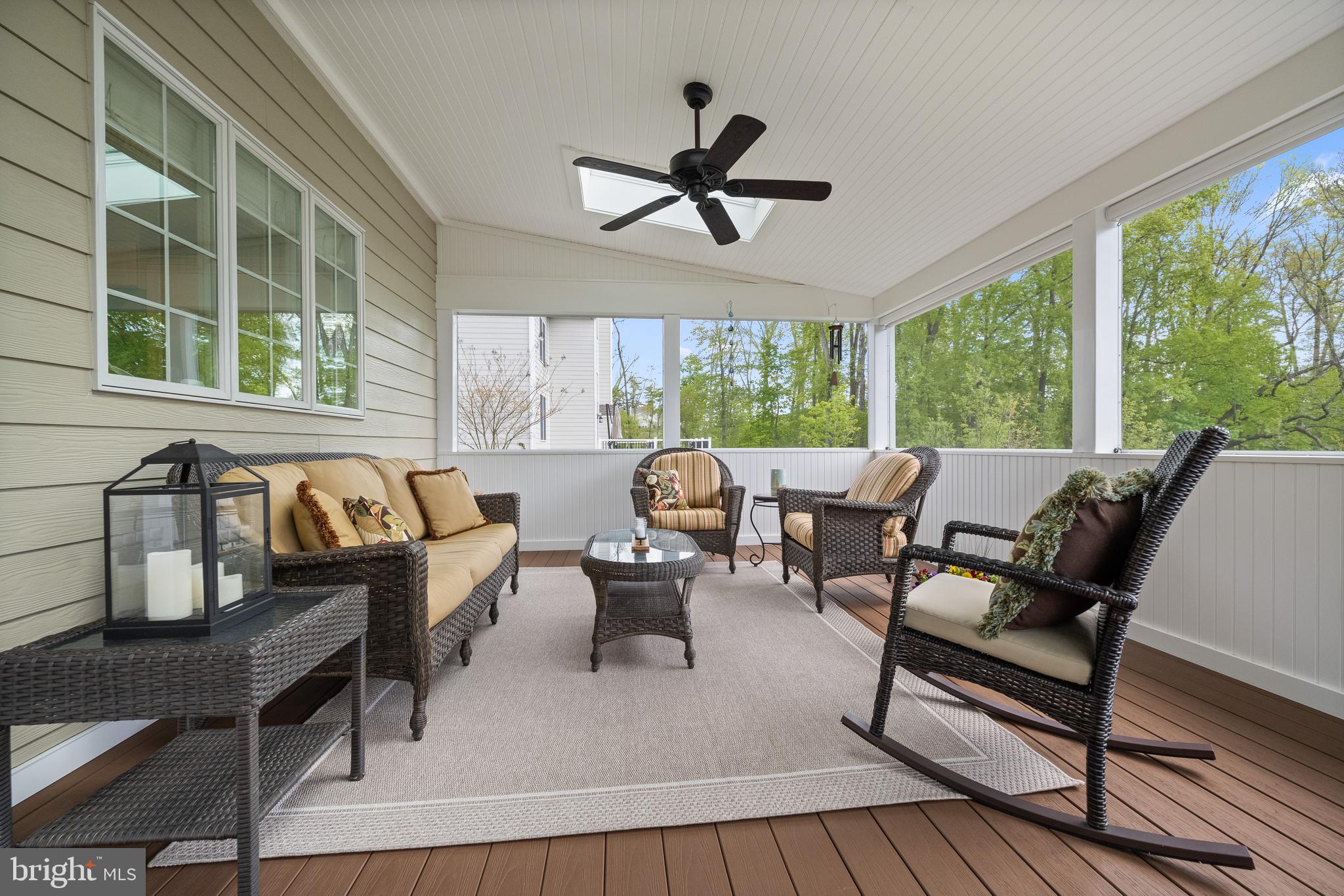 502 Liseter Road Newtown Square, PA 19073 - Photo 12 of 49 This screened porch was added by current owners