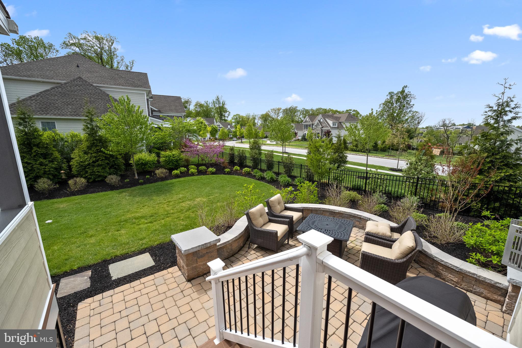 502 Liseter Road Newtown Square, PA 19073 - Photo 15 of 49 Just off the porch is a step down patio