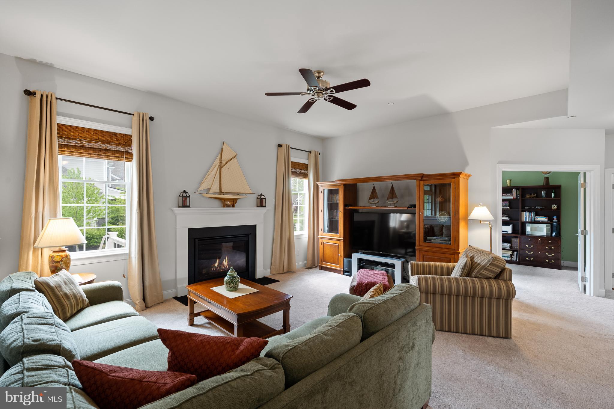 502 Liseter Road Newtown Square, PA 19073 - Photo 17 of 49 Back inside, the Family room has a gas fireplace