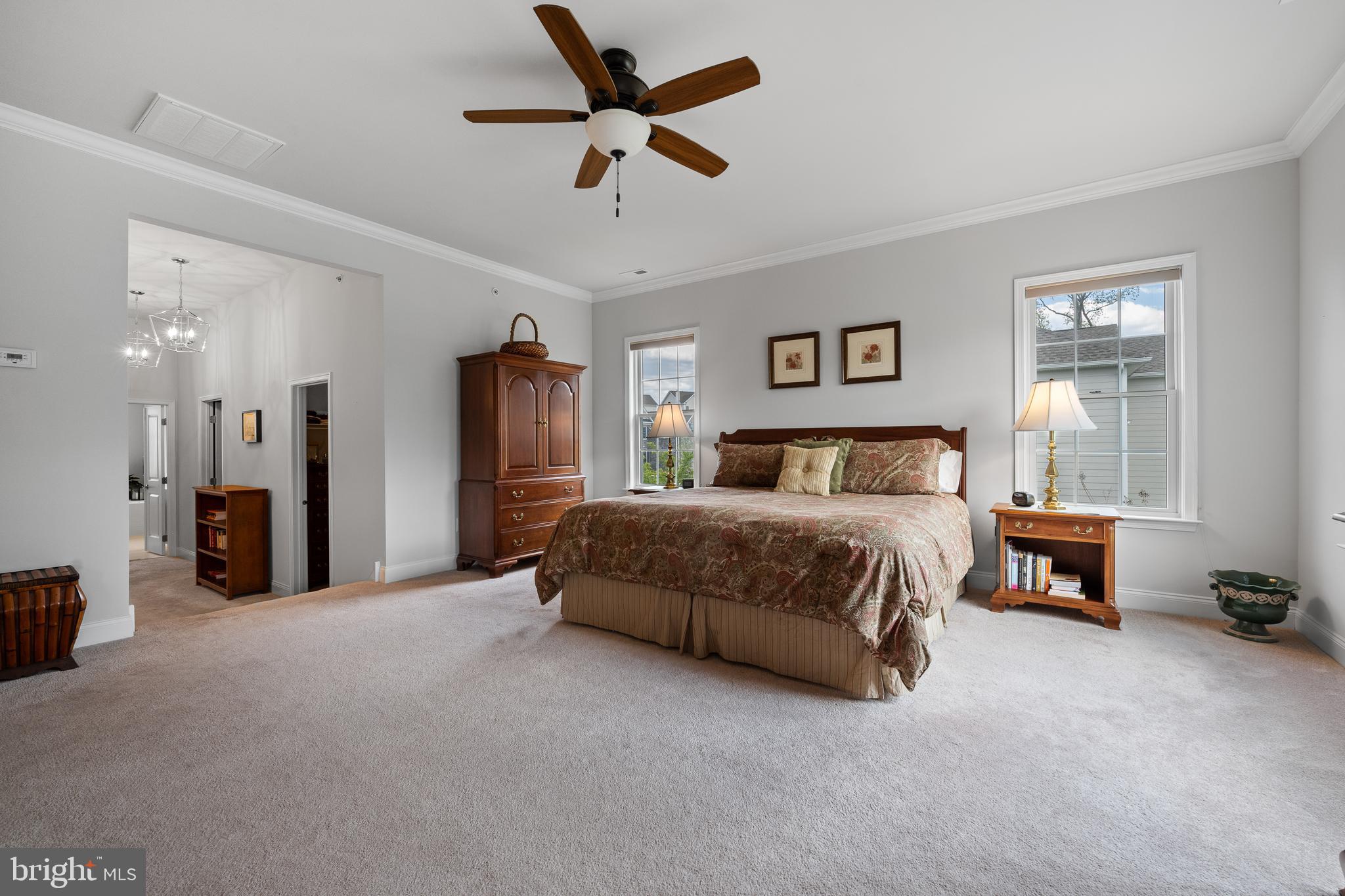 502 Liseter Road Newtown Square, PA 19073 - Photo 26 of 49 Primary suite view into stepdown dressing area