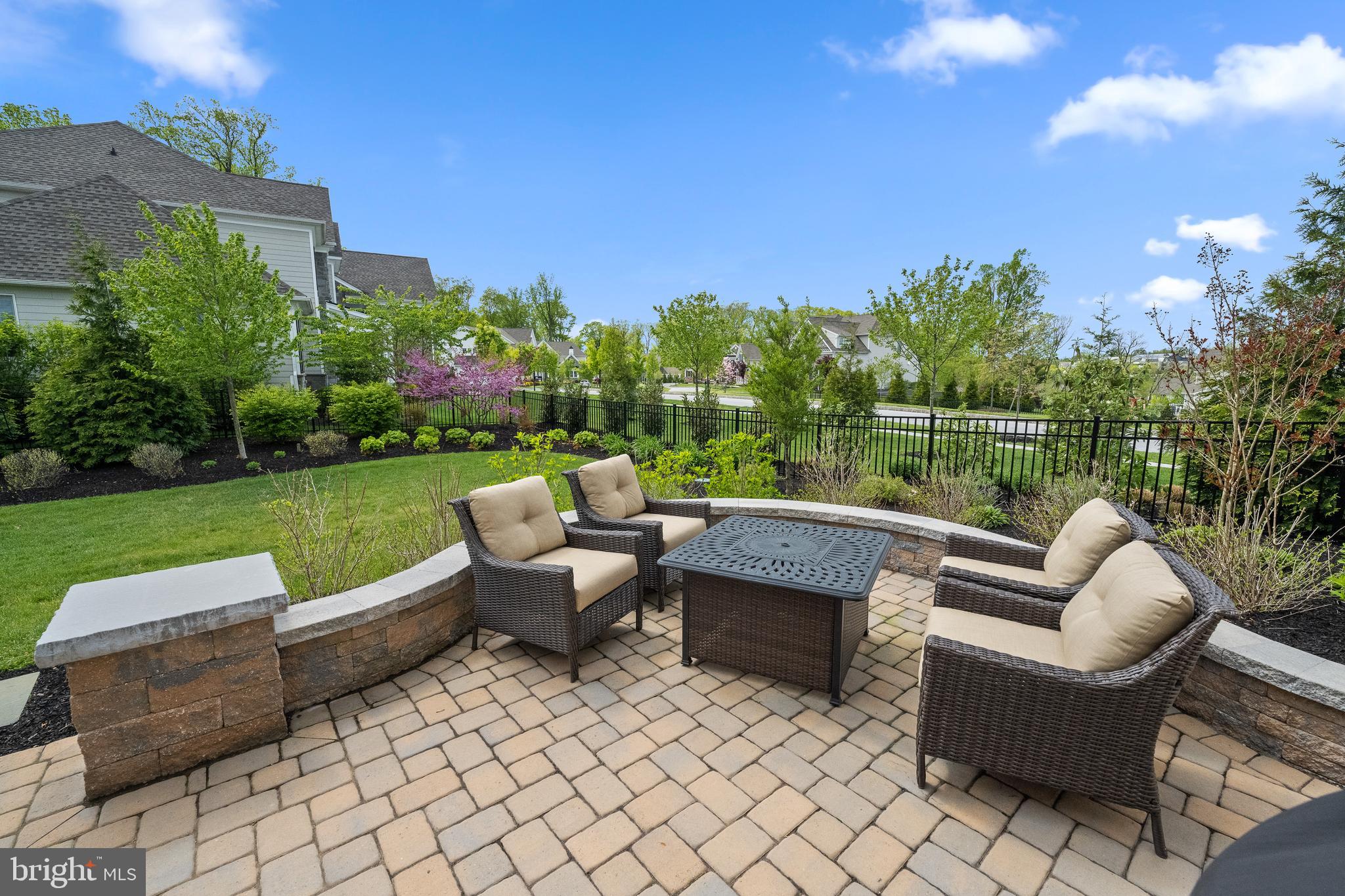 502 Liseter Road Newtown Square, PA 19073 - Photo 39 of 49 Outdoor sitting area, great landscaping