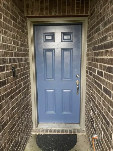 a view of door