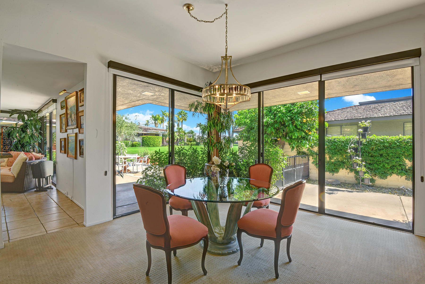 30 Duke Drive Rancho Mirage, CA 92270 - Photo 17 of 38 DINING ROOM NORTHEAST