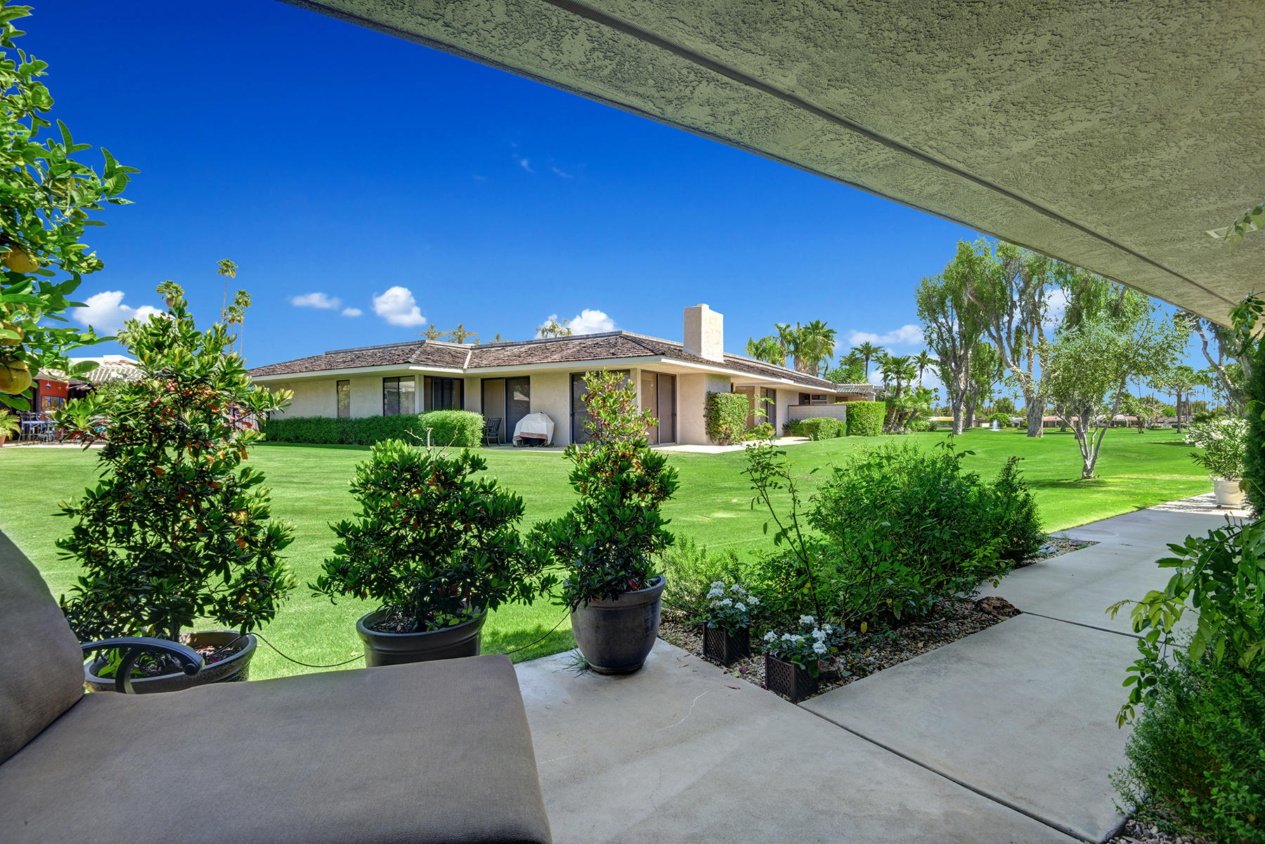 30 Duke Drive Rancho Mirage, CA 92270 - Photo 28 of 38 PRIMARY BEDROOM PATIO OUT
