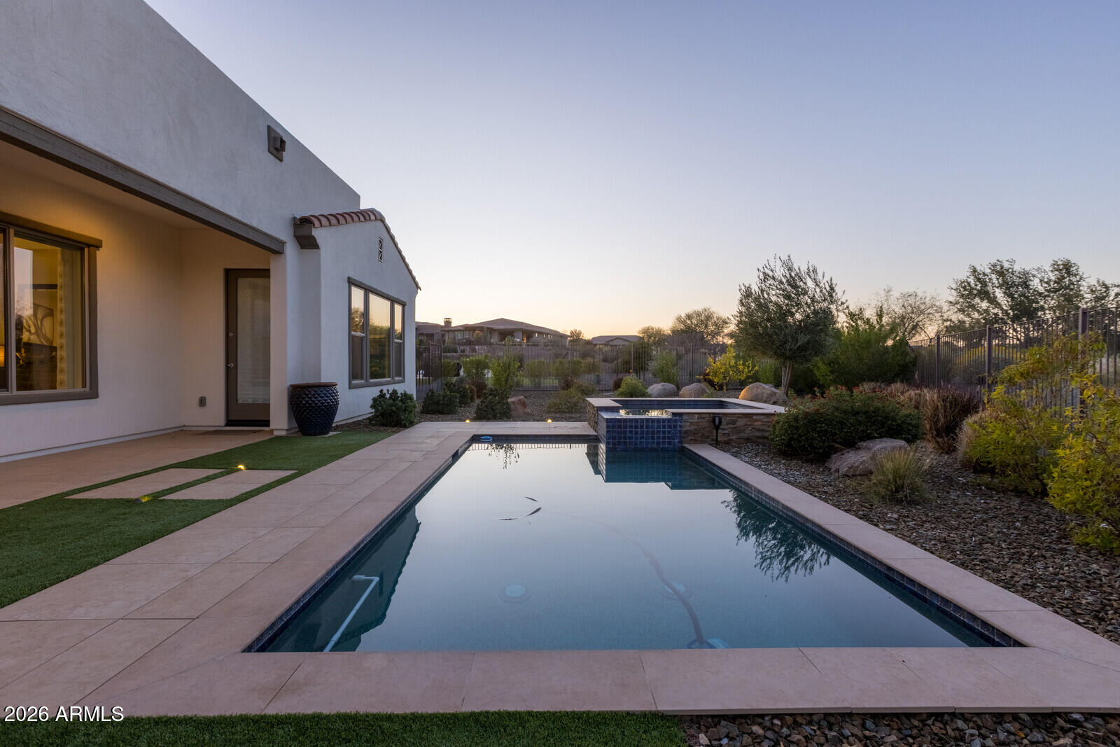 17710 East Bear Wallow Way Rio Verde, AZ 85263 - Photo 38 of 75 Easy to Maintain Backyard
