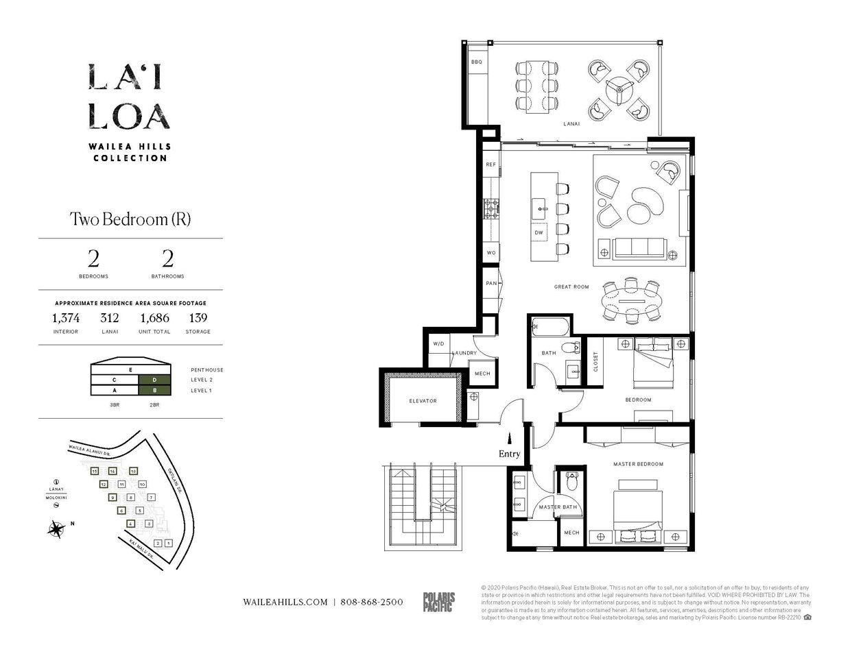 72 Kai Malu Drive, Unit 202 Kihei, HI 96753 - Photo 4 of 8 a picture of a wall with a white building