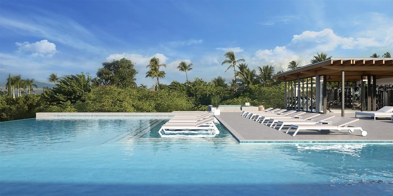 72 Kai Malu Drive, Unit 202 Kihei, HI 96753 - Photo 6 of 8 a view of a swimming pool with a patio