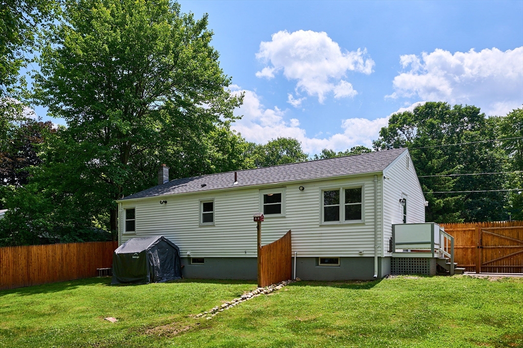 48 Austin Circle Northampton, MA 01062 - Photo 22 of 33 a view of a backyard with a garden