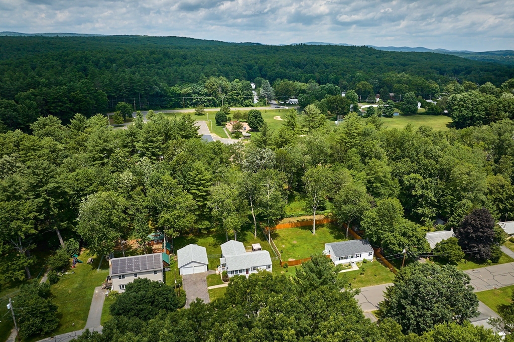 48 Austin Circle Northampton, MA 01062 - Photo 32 of 33 an aerial view of a house with a yard