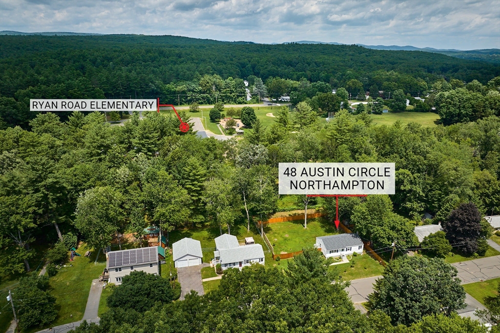 48 Austin Circle Northampton, MA 01062 - Photo 33 of 33 a view of a house with a yard and street