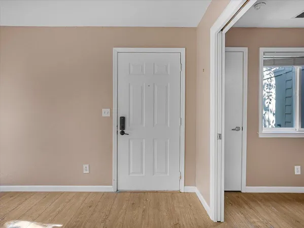 a utility room with washer and dryer