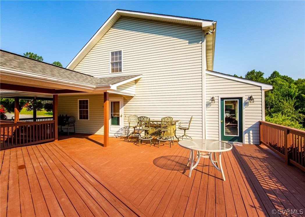 3676 Bell Road Dillwyn, VA 23936 - Photo 15 of 50 a view of a house with pool and wooden floor
