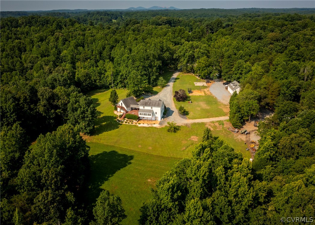3676 Bell Road Dillwyn, VA 23936 - Photo 26 of 50 an aerial view of a residential houses with outdoor space