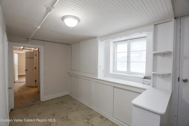 a bathroom with a sink and a vanity