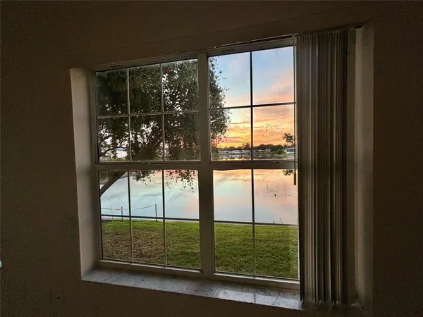 a view of a room with window