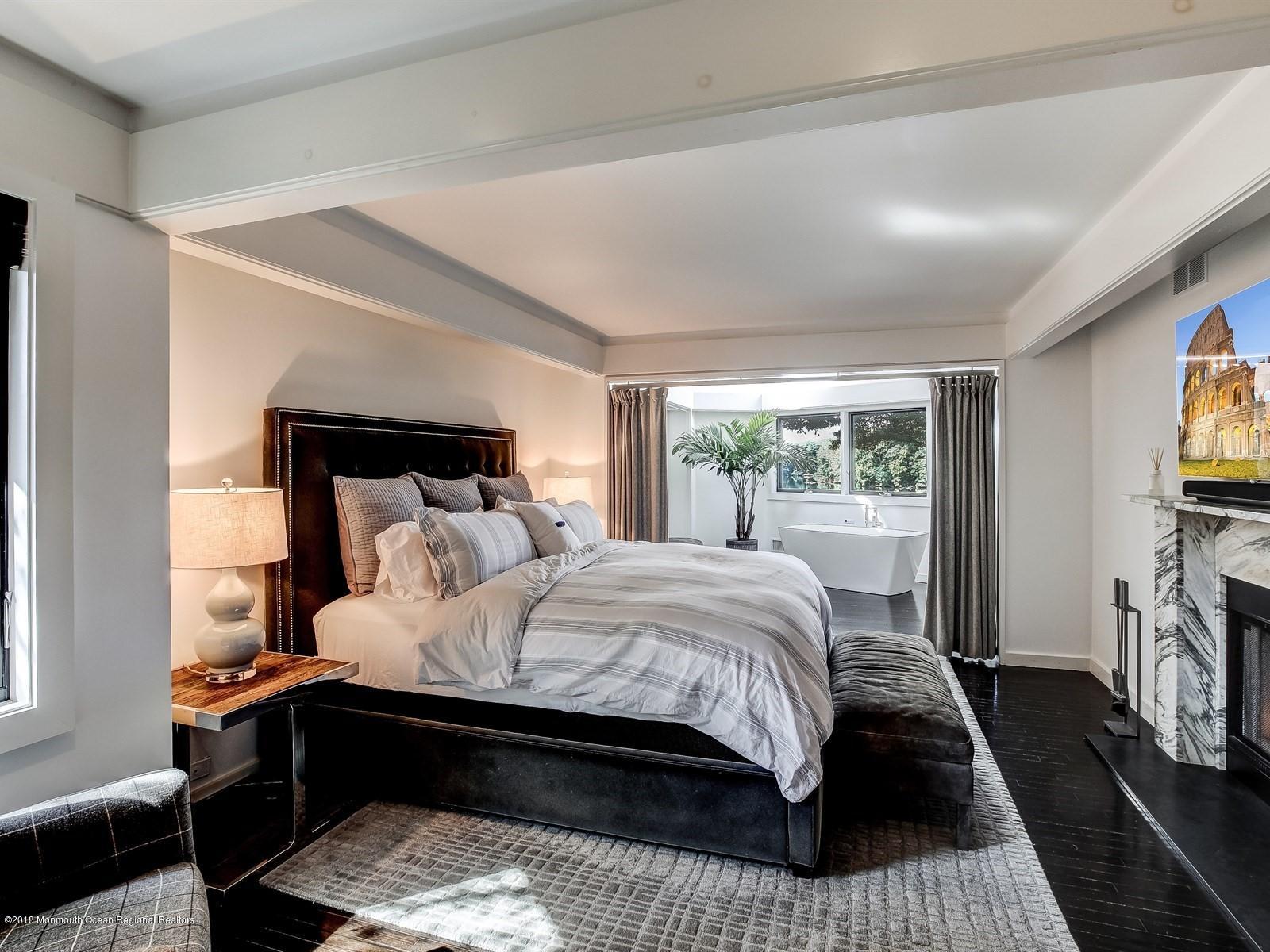 91 Applegate Street Red Bank, NJ 07701 - Photo 13 of 54 Master Bedroom open to outdoor spa bath