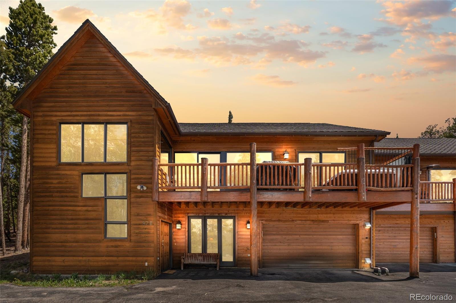 92 Emmett Lode Road, Unit B Breckenridge, CO 80424 - Photo 2 of 50 a front view of a house