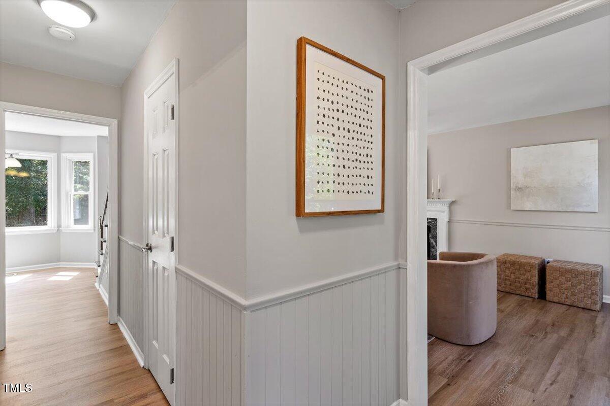 4714 Lazyriver Drive Durham, NC 27712 - Photo 8 of 37 a view of room with furniture and wooden floor